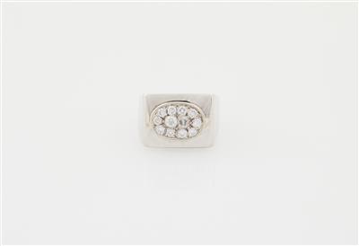 Brillantring zus. ca. 0,80 ct - Gioielli