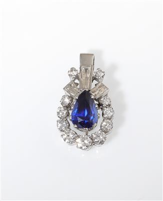 Diamantanhänger zus. ca.1,15 ct - Gioielli