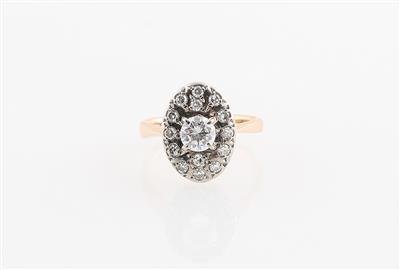 Diamantring zus. ca. 0,90 ct - Schmuck