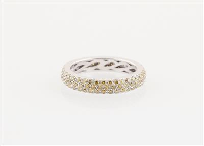 Ring mit behandelten Brillanten zus. ca. 1,20 ct - Jewellery