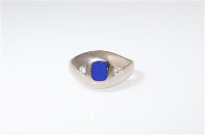 Brillant Lapislazuli Ring - Klenoty