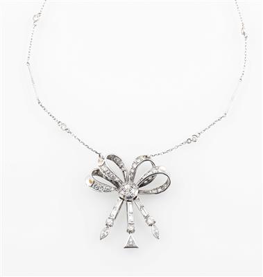 Diamantcollier zus. ca.2,20 ct - Gioielli