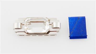 Bergkristall Brosche - Exquisite jewellery