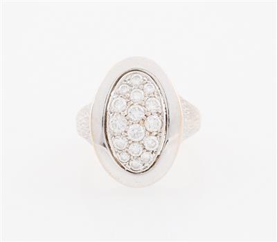 Brillantring zus. ca. 0,80 ct - Schmuck