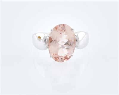 Morganit Ring zus. ca. 5 ct - Exquisite jewellery