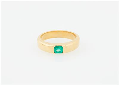 Smaragdring ca. 0,46 ct - Exkluzivní šperky