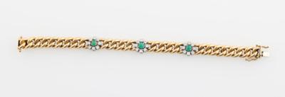 Brillant Smaragd Armband - Schmuck