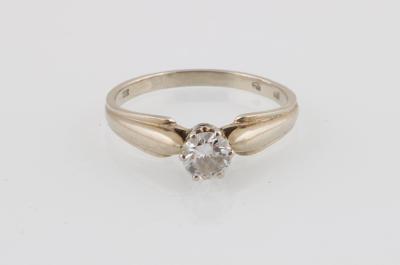 Brillant Solitär Ring ca. 0,35 ct - Jewellery
