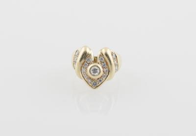 Brillantring zus. ca. 0,60 ct - Schmuck