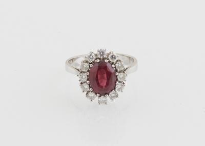 Brillantring zus. ca. 0,60 ct - Klenoty