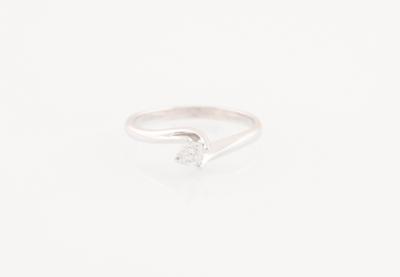 Brillantsolitär Ring ca. 0,15 ct - Schmuck