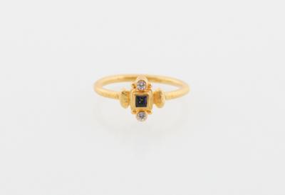 Brillant Saphir Ring - Gioielli