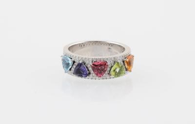 Brillant Schmuckstein Ring - Klenoty