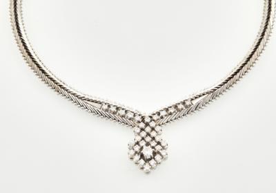 Brillant Collier zus. ca. 1,10 ct - Gioielli