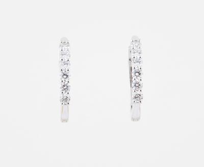 Brillantohrringe zus. ca. 0,50 ct - Jewellery