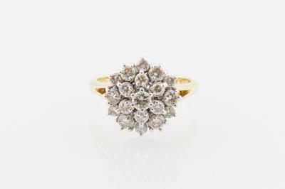 Brillantring zus. ca. 0,70 ct - Klenoty