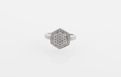 Brillantring zus. ca. 0,85 ct - Schmuck