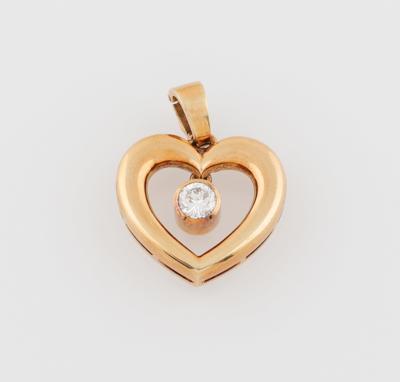 Brillantsolitäranhänger ca. 0,65 ct - Gioielli