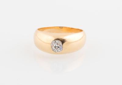 Altschliffdiamantsolitär Ring ca. 0,60 ct - Schmuck