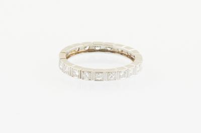 Brillant Memoryring zus. ca. 0,60 ct - Jewellery