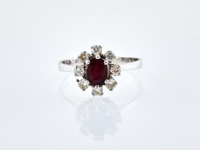 Brillant Rubin Ring - Jewellery