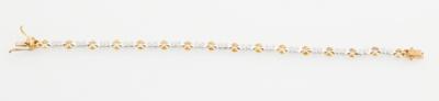 Brillantarmkette zus. ca. 0,60 ct - Schmuck