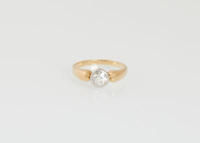 Altschliffdiamantsolitär Ring ca. 0,90 ct - Jewellery