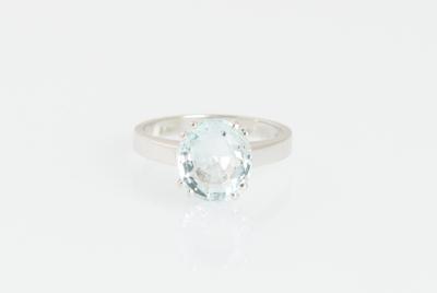 Aquamarin Ring ca. 3,90 ct - Schmuck