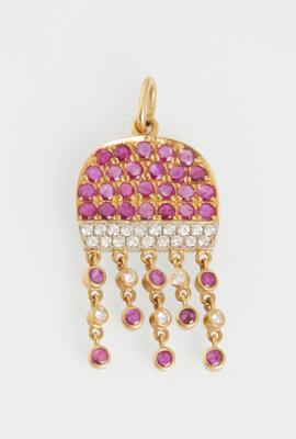Brillant Rubinanhänger - Jewellery