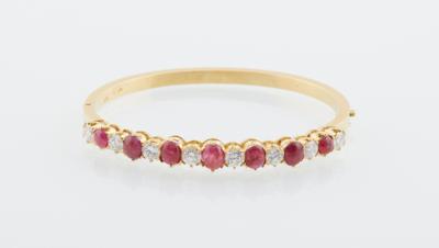Brillant Rubin Armreif - Jewellery