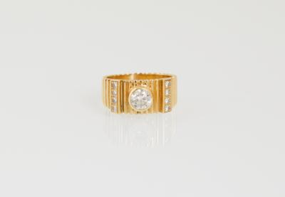 Brillantring zus. ca. 0,90 ct - Schmuck