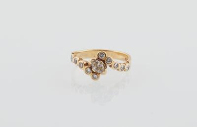 Brillant Diamantring zus. ca. 0,50 ct - Gioielli