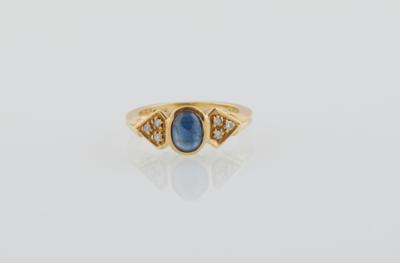 Brillant Saphir Ring - Klenoty