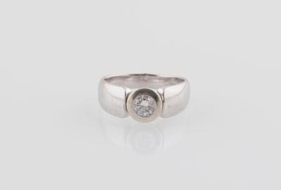 Brillant Solitär Ring ca. 0,38 ct - Jewellery