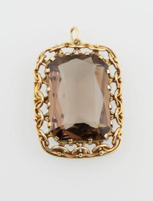 Rauchquarzanhänger ca. 50,00 ct - Jewellery