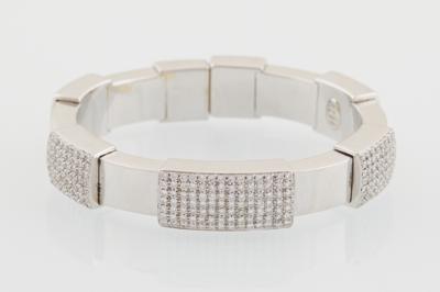 Brillant Armspange zus. ca. 3,20 ct - Schmuck