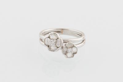 Brillant Diamantring zus. ca. 0,50 ct - Schmuck