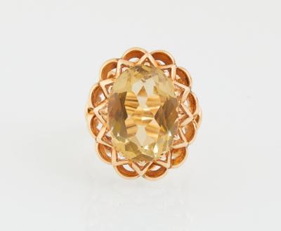 Citrin Ring - Jewellery