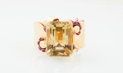 Citrin Armreif ca. 80 ct - Schmuck