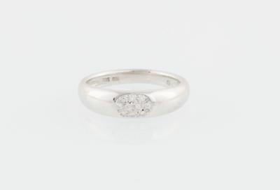 Brillantring zus. ca. 0,10 ct - Gioielli