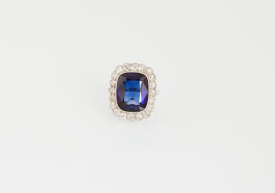 Altschliffdiamant Ring zus. ca. 2 ct - Klenoty