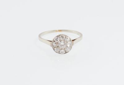 Altschliffdiamant Ring zus. ca. 0,50 ct - Schmuck