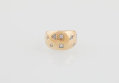 Brillant Diamantring zus. ca. 0,65 ct - Schmuck