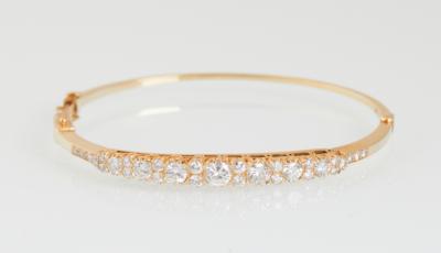 Diamant Armreif zus. ca. 3 ct - Jewellery