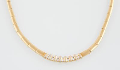 Brillant Collier zus. ca. 1,20 ct - Klenoty