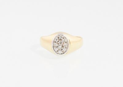 Brillantring zus. ca. 0,10 ct - Gioielli