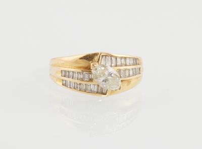 Diamantring zus. ca. 1,49 ct - Klenoty