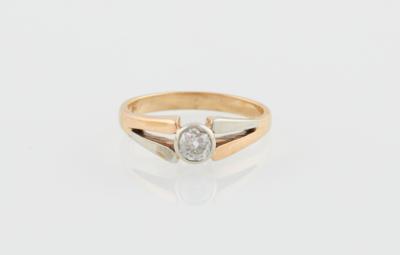 Altschliffbrillant Solitärring ca. 0,25 ct - Schmuck