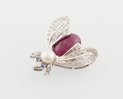 Brillantbrosche Fliege - Jewellery