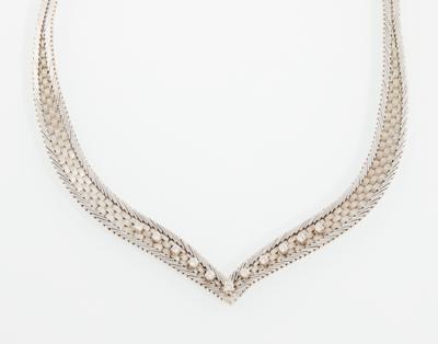 Brillantcollier zus. ca. 0,60 ct - Gioielli